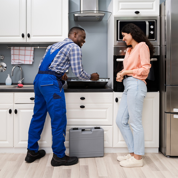 can you provide an estimate for cooktop repair before beginning any work in Rittman